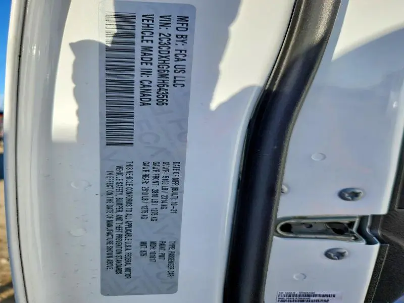 2021 DODGE CHARGER GT  