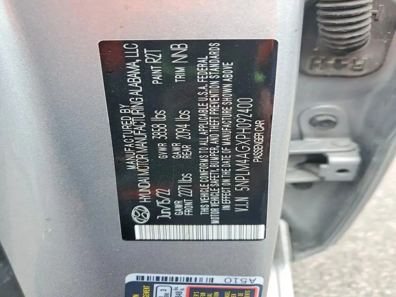 2023 HYUNDAI ELANTRA SEL  
