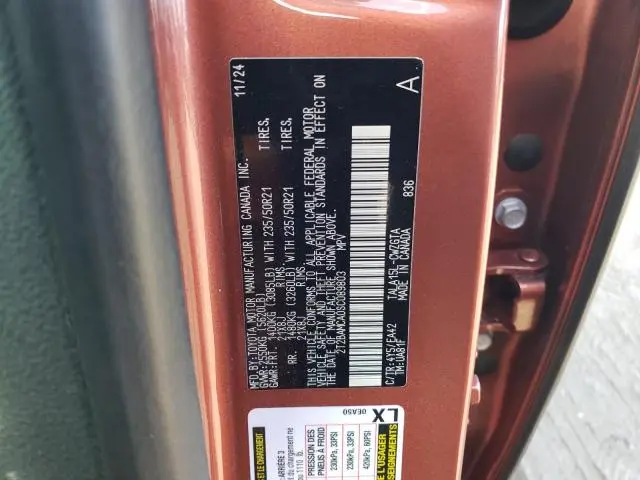2025 LEXUS RX 350 BASE