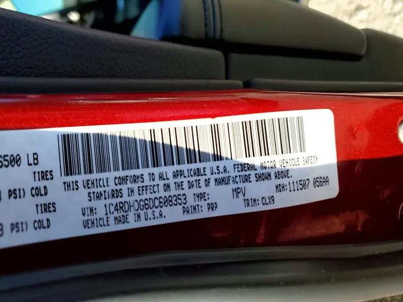 2013 DODGE DURANGO CREW  