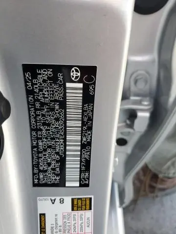 2025 TOYOTA COROLLA LE  