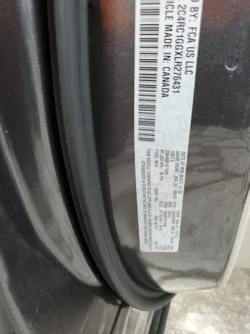 2020 CHRYSLER PACIFICA LIMITED  