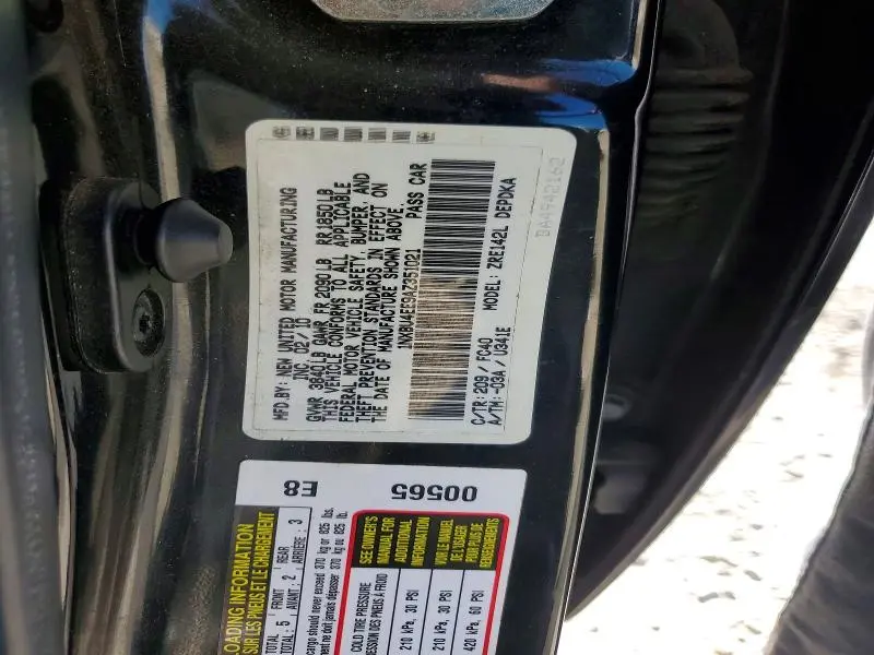 2010 TOYOTA COROLLA BASE  