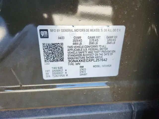 2023 CHEVROLET EQUINOX LT  