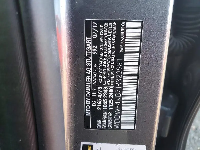 2018 MERCEDES-BENZ C 300 4MATIC  