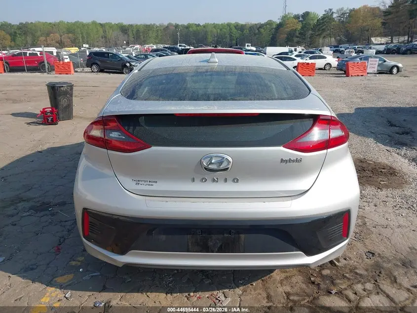2017 HYUNDAI IONIQ HYBRID SEL