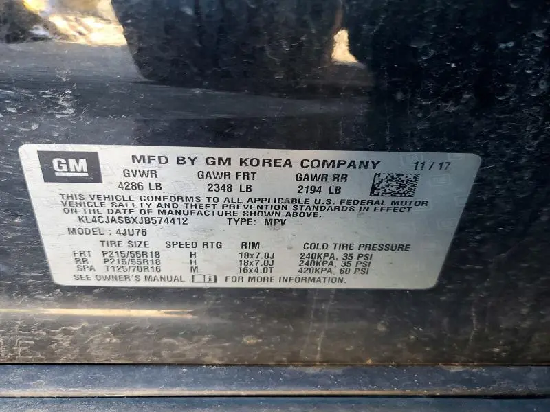 2018 BUICK ENCORE PREFERRED  