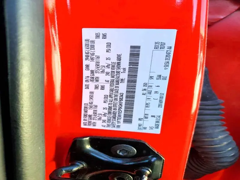 2016 FORD F150 SUPERCREW  