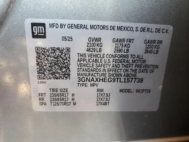 2026 CHEVROLET EQUINOX LT  