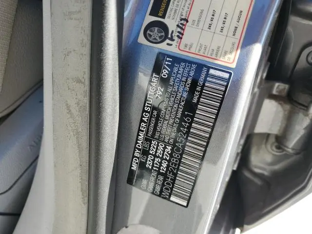 2012 MERCEDES-BENZ E 350 BLUETEC  