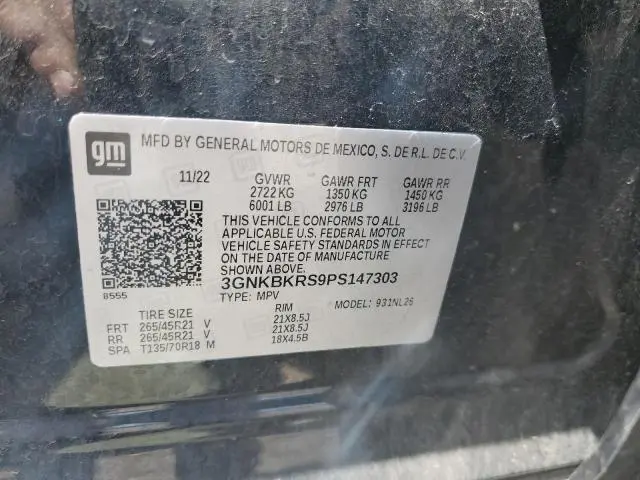 2023 CHEVROLET BLAZER RS  