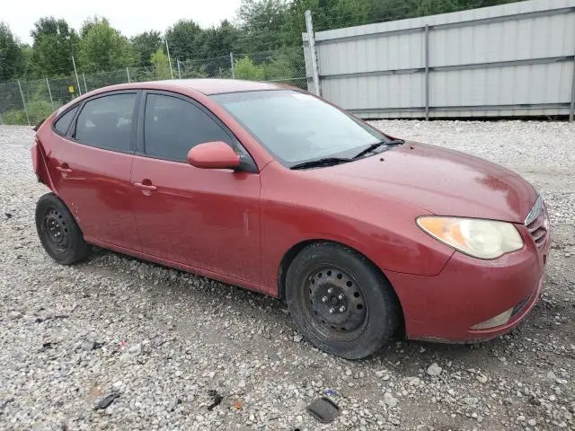2010 HYUNDAI ELANTRA BLUE  