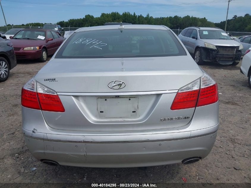 2010 HYUNDAI GENESIS 4.6