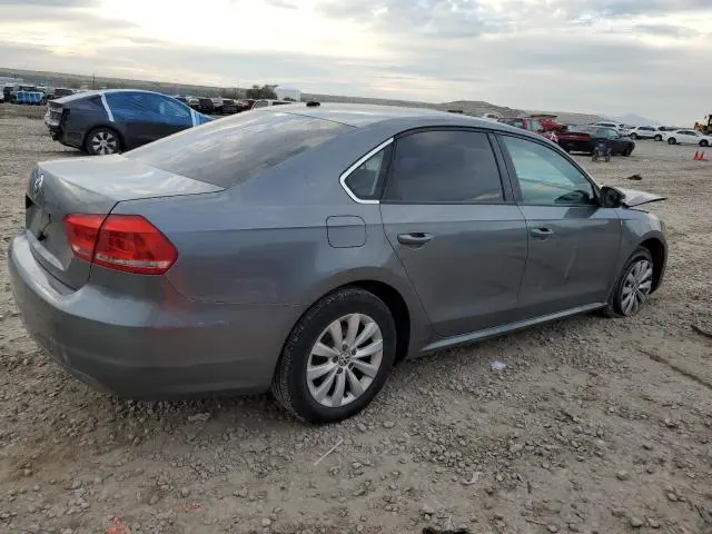 2013 VOLKSWAGEN PASSAT S  