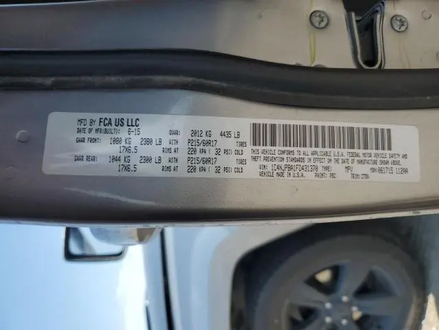 2015 JEEP PATRIOT SPORT  