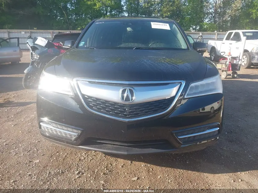2016 ACURA MDX TECHNOLOGY   ACURAWATCH PLUS PACKAGES/TECHNOLOGY PACKAGE