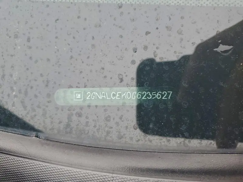 2016 CHEVROLET EQUINOX LT  