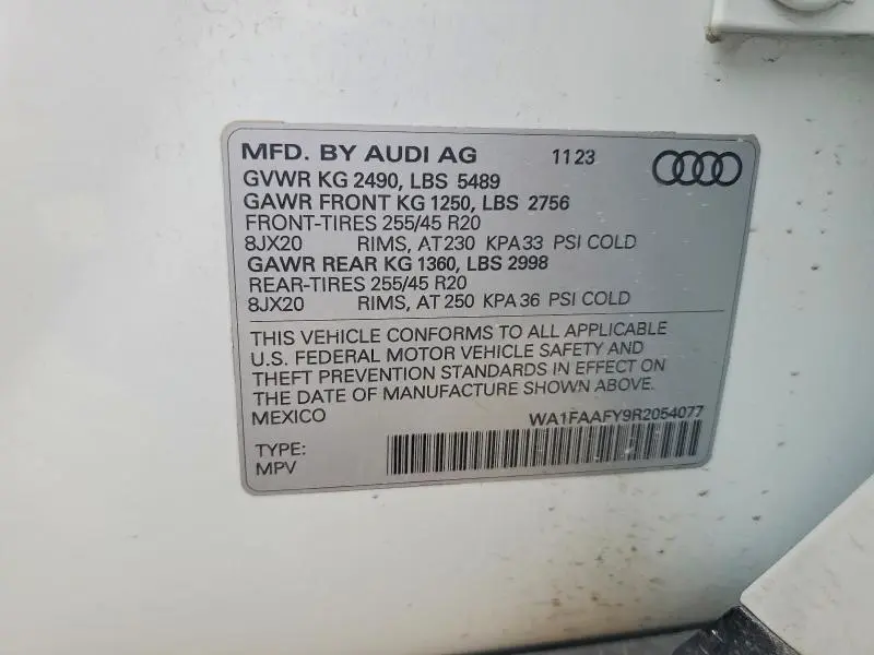 2024 AUDI Q5 PRESTIGE 45  
