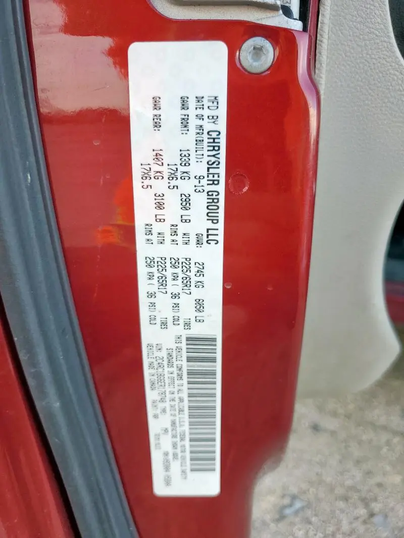 2014 CHRYSLER TOWN & COUNTRY TOURING  