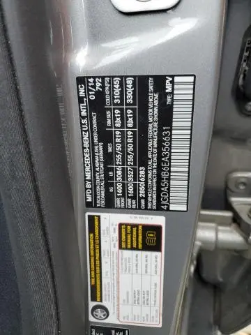 2014 MERCEDES-BENZ ML 350 4MATIC  