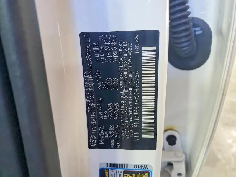 2025 HYUNDAI TUCSON SEL  