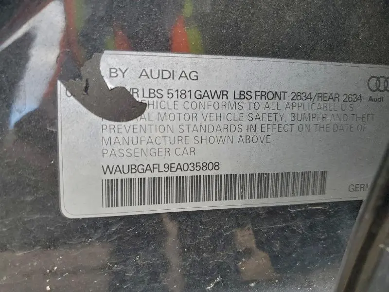 2014 AUDI S4 PREMIUM PLUS  