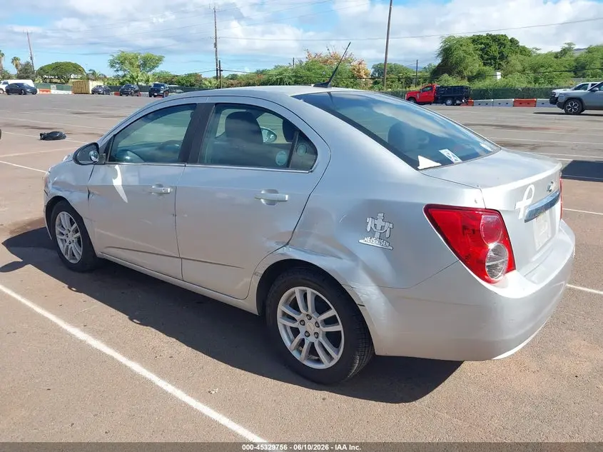 2012 CHEVROLET SONIC 2LT