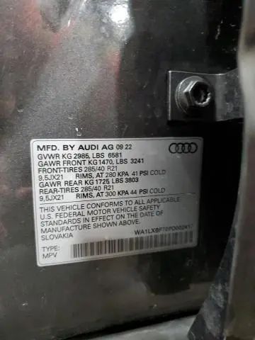 2023 AUDI Q7 PREMIUM PLUS