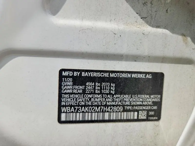 2021 BMW 228XI   