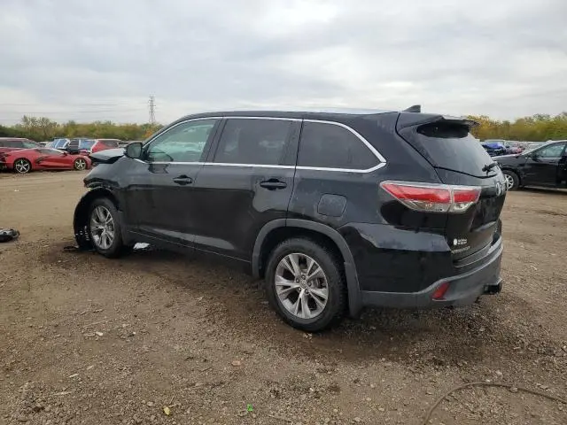 2015 TOYOTA HIGHLANDER XLE  