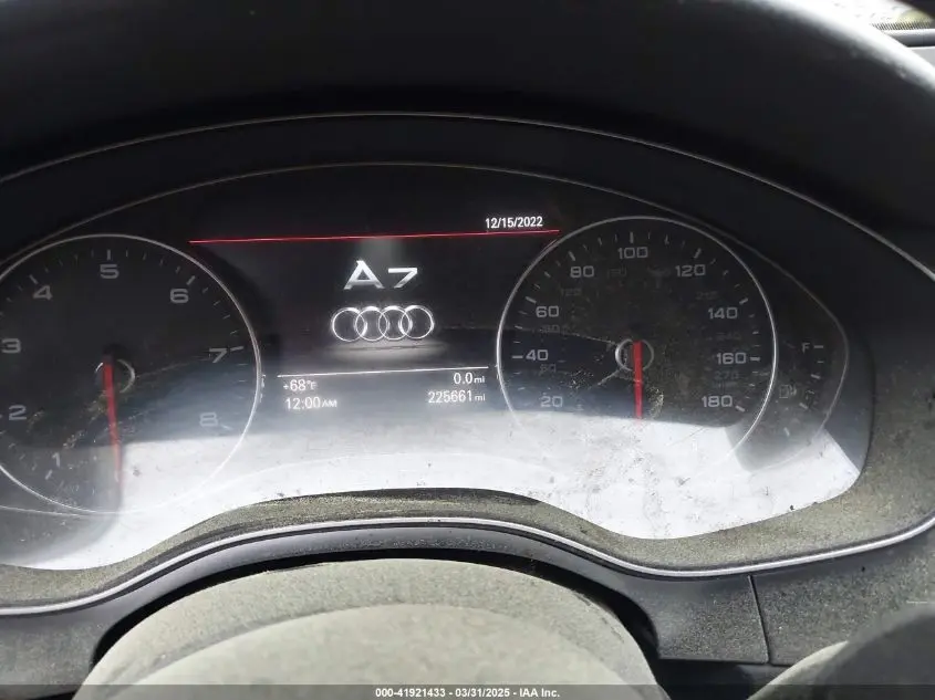 2012 AUDI A7 PREMIUM