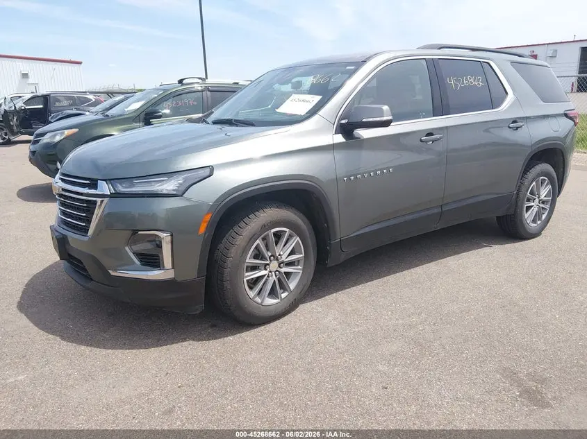 2022 CHEVROLET TRAVERSE AWD LT CLOTH