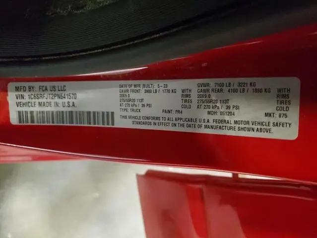 2023 RAM 1500 LARAMIE