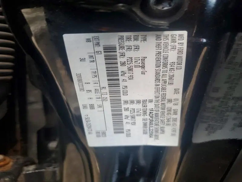 2018 FORD FOCUS BEV  