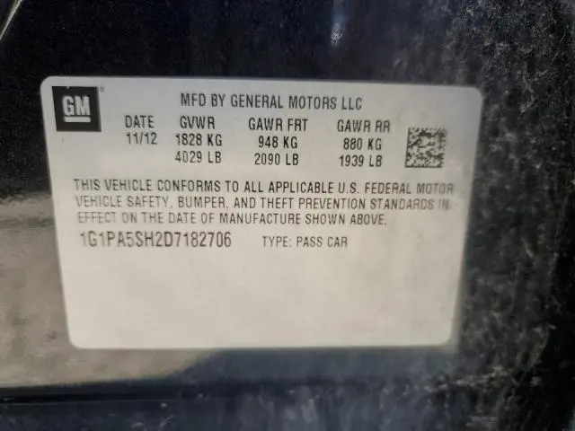 2013 CHEVROLET CRUZE LS  
