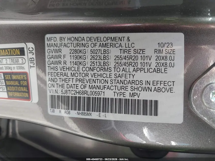 2024 ACURA RDX A-SPEC PACKAGE