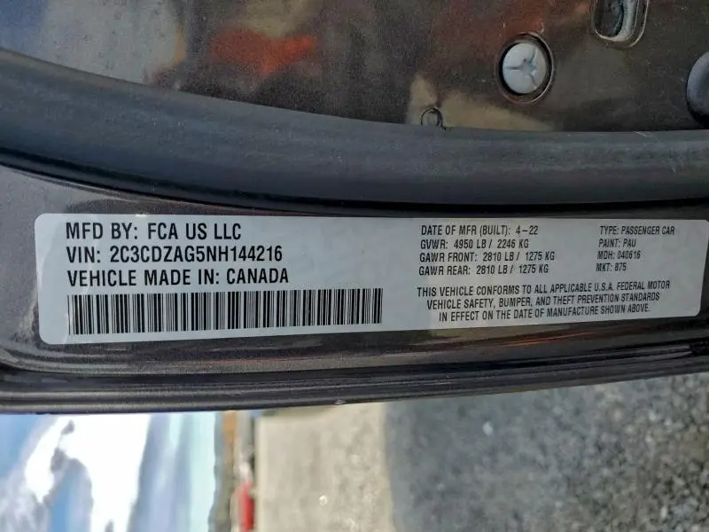 2022 DODGE CHALLENGER   