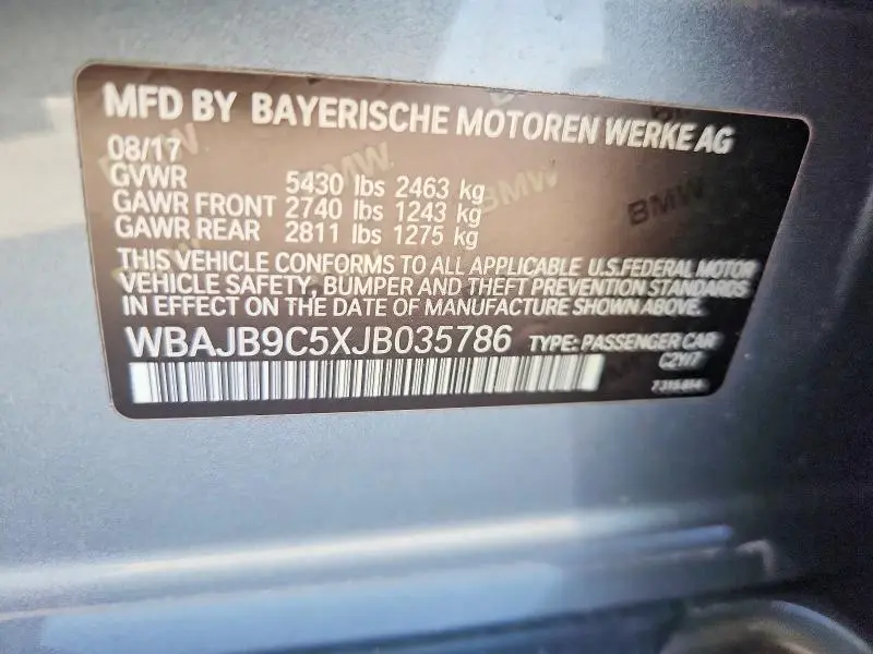 2018 BMW M550XI   