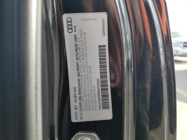 2013 AUDI S5 PREMIUM PLUS  