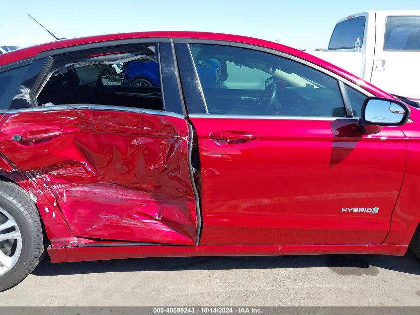 2018 FORD FUSION HYBRID SE