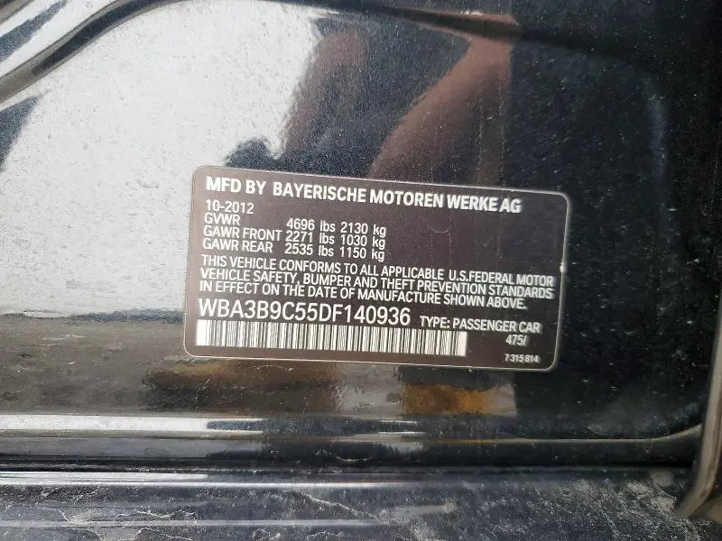 2013 BMW 335 XI  