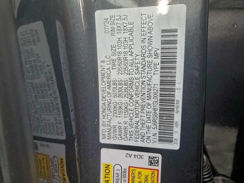 2025 HONDA CR-V SPORT-L  