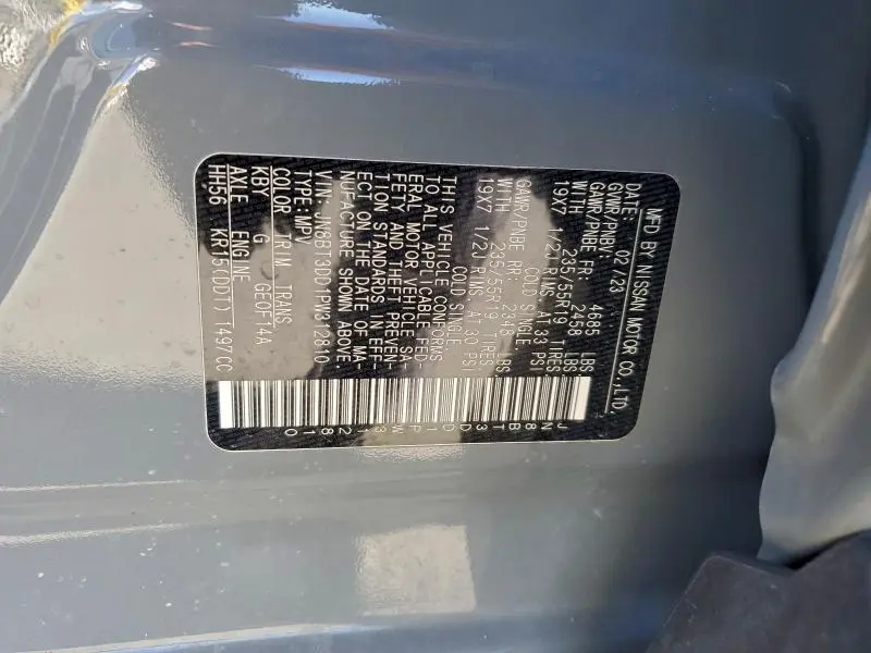 2023 NISSAN ROGUE PLATINUM  