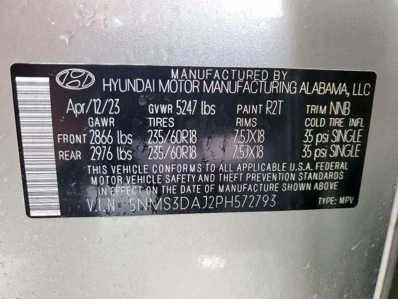 2023 HYUNDAI SANTA FE SEL PREMIUM