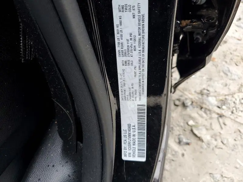 2022 RAM 1500 LARAMIE  