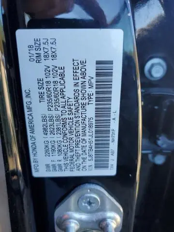 2018 ACURA RDX TECHNOLOGY  