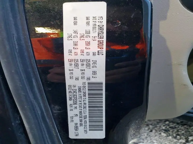 2015 CHRYSLER TOWN & COUNTRY TOURING  