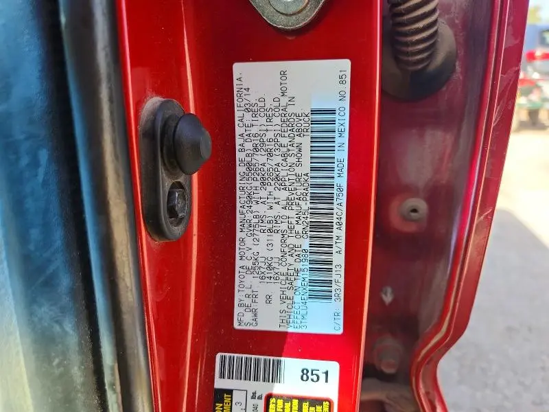 2014 TOYOTA TACOMA V6  