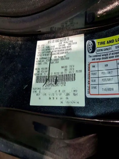 2010 FORD FUSION SE  