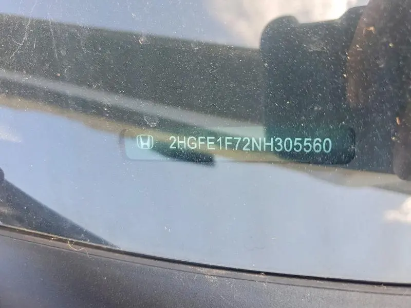 2022 HONDA CIVIC EX  